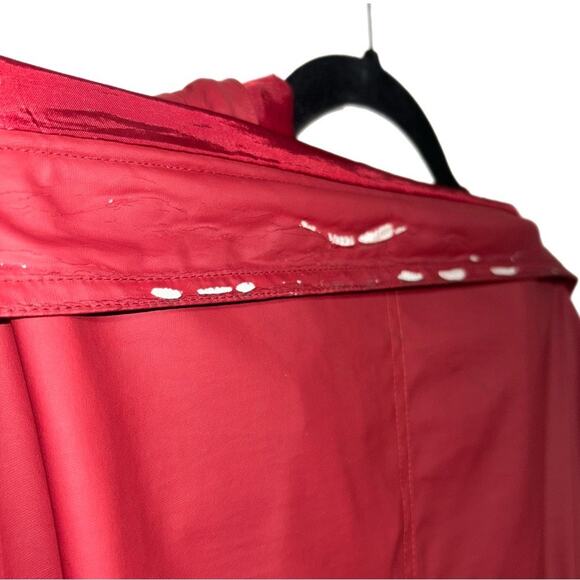 Original Vintage Weatherproof Hooded Rain Jacket Men’s Size XXL Red no - Picture 4 of 6